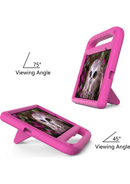 Darbeye Dayanıklı Kickstand Tasarım Sert Eva Tablet Kılıfı iPad MINI(2024)/MINI(2021)-ROSE (Yurt Dışından) fırsatları