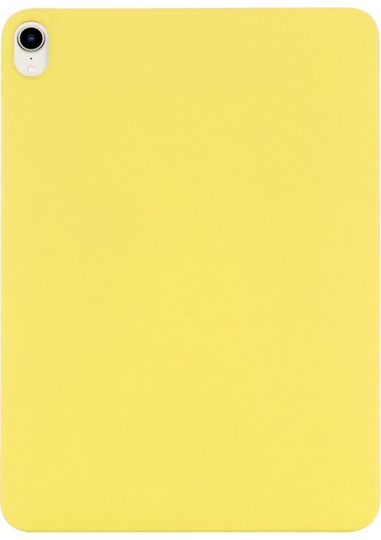 Mikrofiber Astar Sıvı Silikon Darbeye Dayanıklı Tablet Kılıfı Düşmeye Karşı Ince Hafif Koruyucu Kılıf iPad MINI(2024)/MINI(2021)-SARI (Yurt Dışından) modelleri