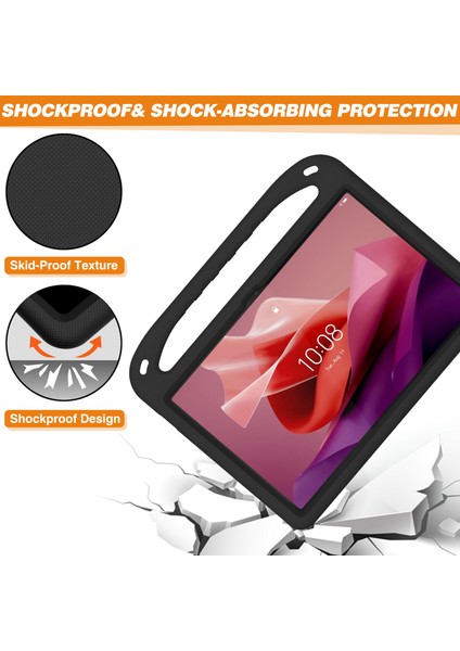 Lenovo Tab P12 Eva Kılıf Saplı Darbeye Dayanıklı Çocuk Dostu Tablet Kılıfı-Siyah (Yurt Dışından) indirimleri