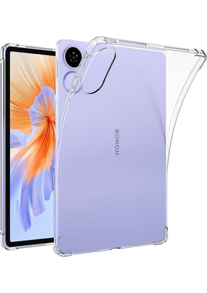Honor Pad V9 Kılıfı Dört Köşe Darbeye Dayanıklı Şeffaf Tablet Tpu Kılıfı (Yurt Dışından)