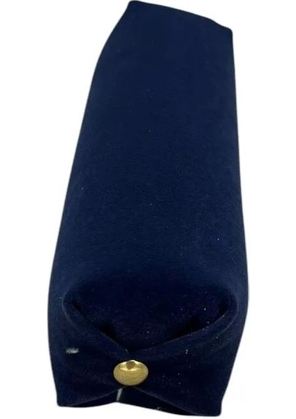 Lacivert Süet Kumaş 20 cm Rulo Takı Yastığı, Şık ve Kullanışlı Depolama Çözümü fiyatları