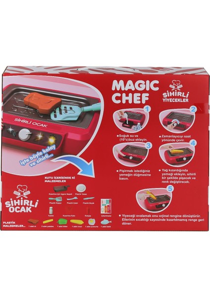 2A550 Magic Chef Barbekü Ocak Seti -Limon Oyuncak fiyatları