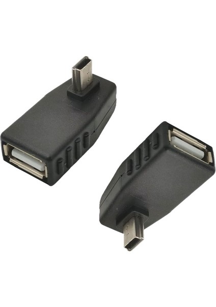 Mikro USB Otg -Mini USB Otg Mikro Erkek USB Dişi Mini Erkek USB Dişi 2'li Set