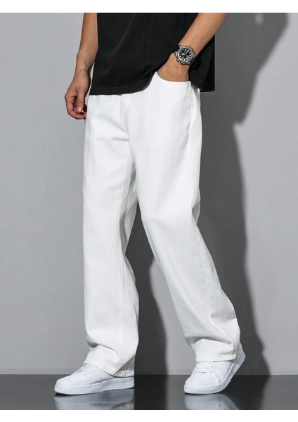 Erkek Baggy Casuel Jean Kot Pantolon modelleri