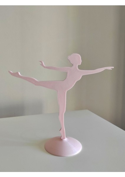 Toz Pembe Dekoratif Balerin Tasarımlı Takı Düzenleyici, Askılık, Sert Plastik fiyatları