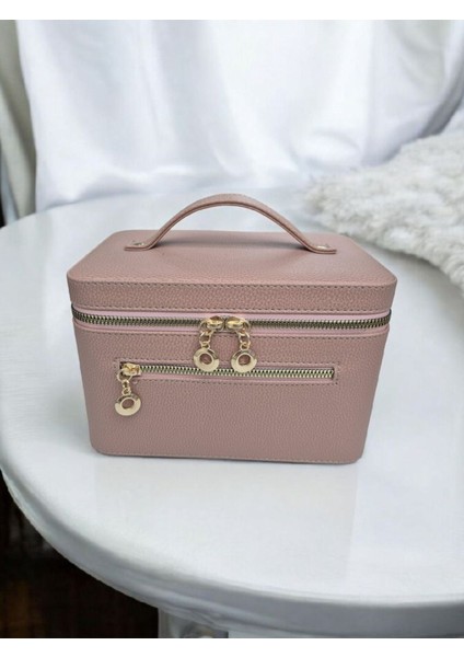 Şeffaf Aynalı Seyahat Makyaj ve Bakım Çantası, Pratik ve Şık Tasarım modelleri