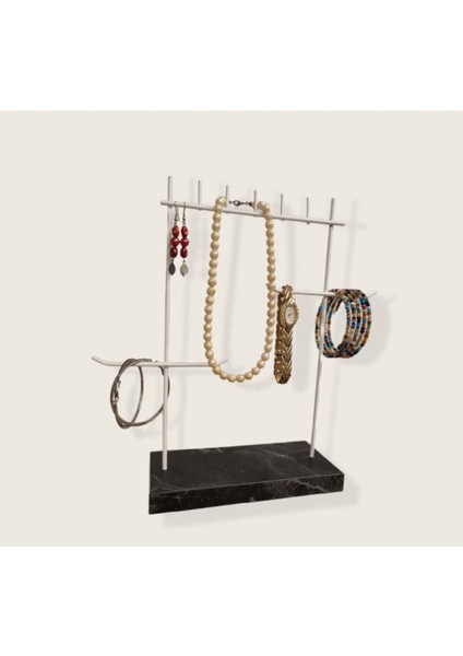 Beyaz Veya Siyah Takı Sergileme Standı, Şık ve Kullanışlı Tasarım. fiyatları