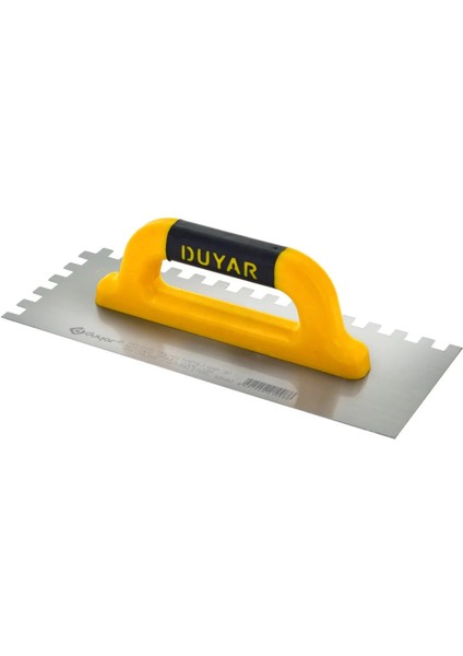 Seramik Malası Kapalı Plastik Saplı 10X10 Diş DYR188 *(2'li Avantaj Paket)*