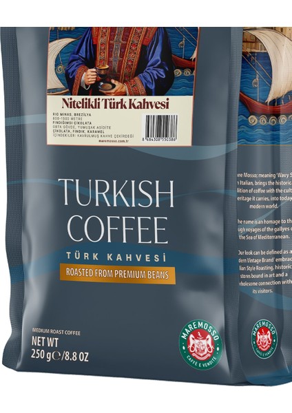 Türk Kahvesi Lezzet Seti 4x250 Gr. (Nitelikli, Osmanlı, Menengiç, Damla Sakızlı) fiyatları