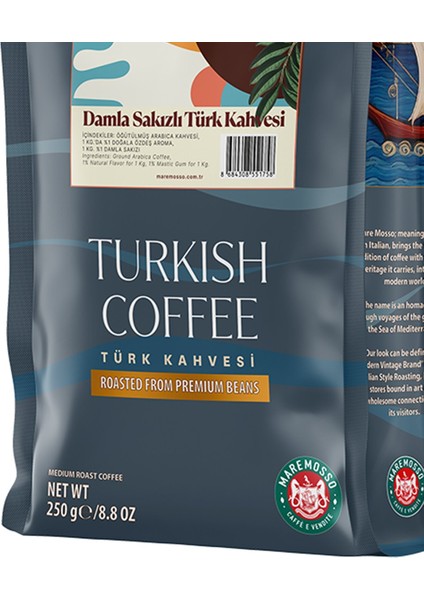 Türk Kahvesi Lezzet Seti 4x250 Gr. (Nitelikli, Osmanlı, Menengiç, Damla Sakızlı) indirimleri