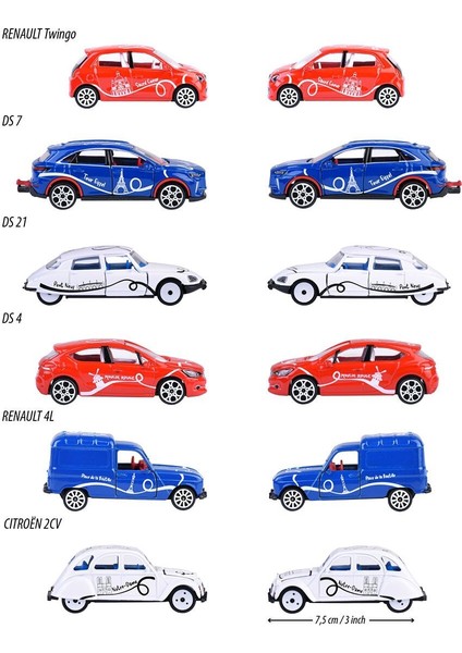 212055011 Majorette French Touch Premium Arabalar modelleri