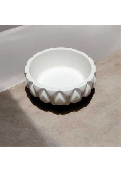 Beyaz Takı ve Makyaj Organizer, 8x3 Cm, Özel Tasarım, Şık ve Pratik Depolama