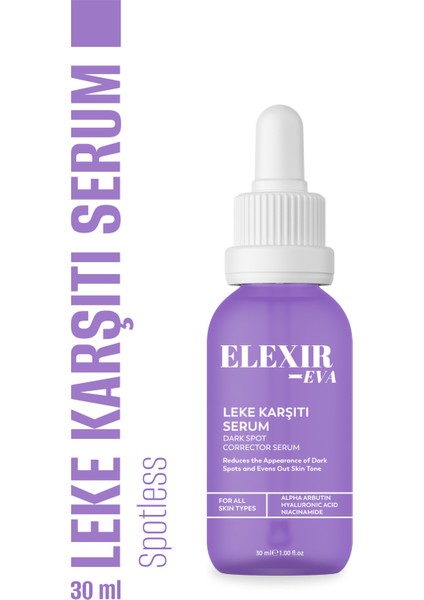Spotless Serum – Leke Karşıtı Cilt Bakım Serumu