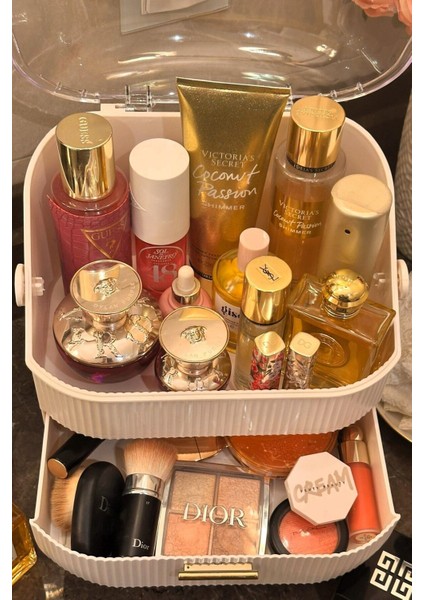 Şık Çekmeceli Çok Amaçlı Düzenleyici, Krem Renk fırsatları