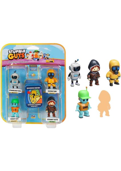 Pmı SG2240 Stumble Guys Figür Seti 5li -Necotoys fırsatları