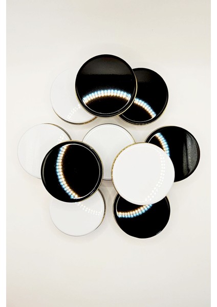 10'lu Metal Teneke Dekoratif Saklama Kutusu, 7,5x3 Cm, Çok Amaçlı ve Şık Tasarım modelleri