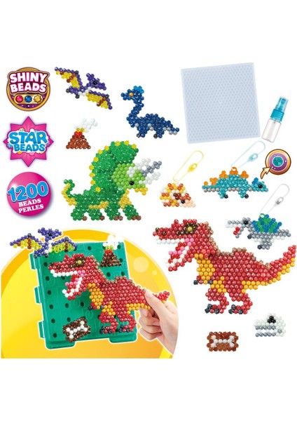 31994 Aquabeads Dinozor Dünyası Seti 1200 Parça +4 Yaş fiyatları