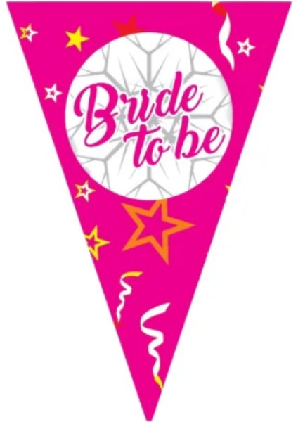 “bride To Be” Yazılı Üçgen Flama Bekarlığa Vedapartisi Arka Fon Süsü fiyatları