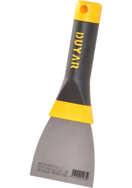 Macun Ispatula Plastik Sap Yay Çeliği 6 cm DYR081 *(5'li Avantaj Paket)*