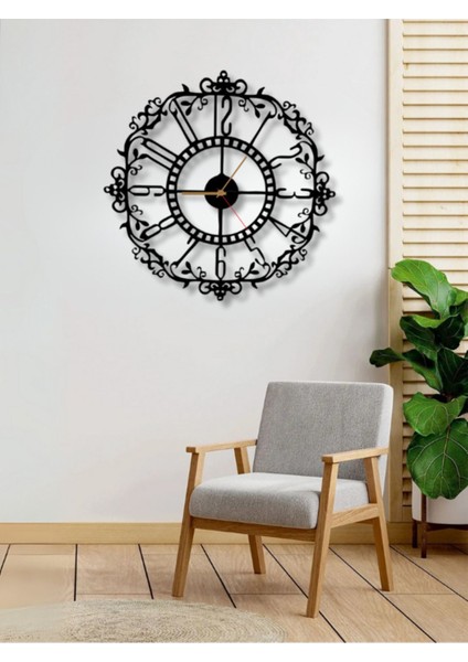 Şık Ahşap Duvar Saati, Ev Dekoru ve Hediye Seçeneği fiyatları
