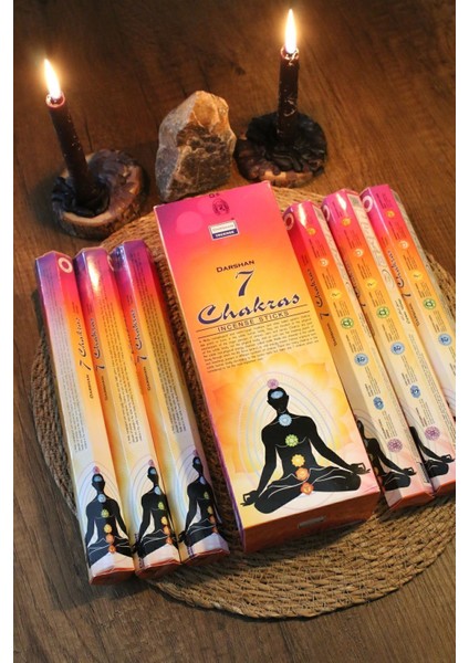 Elite 7 Çakra Spiritüel Tütsü 6’lı Paket 1 Adet fırsatları