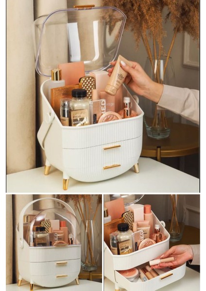 Çekmeceli Makyaj ve Kozmetik Düzenleyici, Şık ve Pratik Organizer