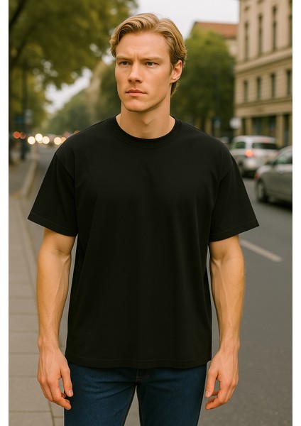Boxy Oversize Unisex PREMIUM%100PAMUKLUT-SHIRT