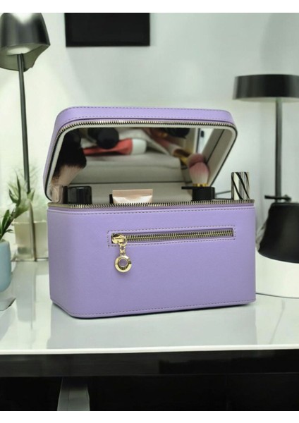 Aynalı Seyahat Makyaj ve Bakım Çantası, Şık ve Pratik Tasarım fırsatları