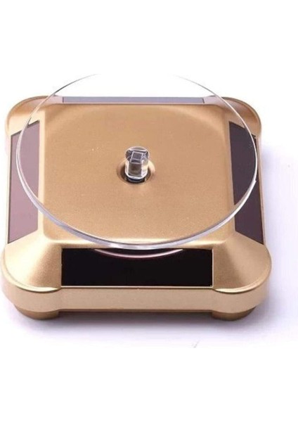 Altın Renkli 360 Derece Döner Ürün Standı, Şık ve Kullanışlı Tasarım fiyatları