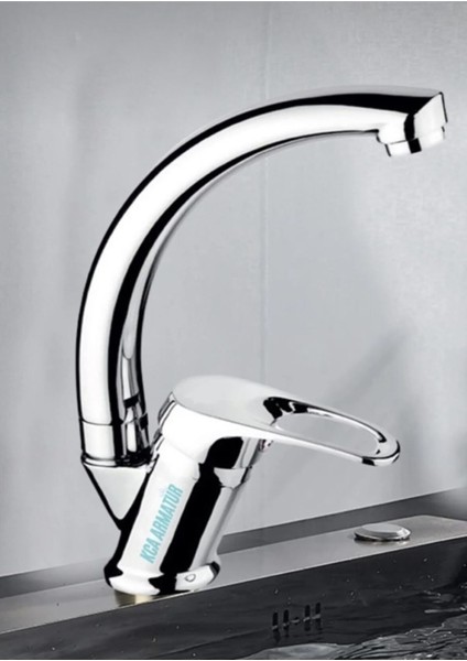 Kca Mix Banyo Lavabo Musluğu Çeşmesi Bataryası Çift Su Girişli