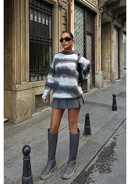 Geçiş Detaylı Şardonlu Kazak 1346