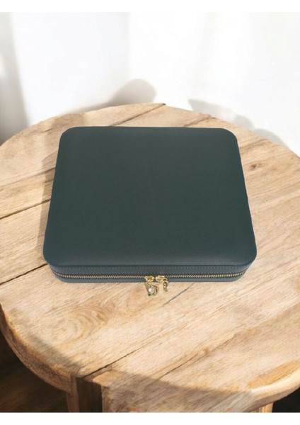 Büyük Boy 27X24 Takı Düzenleyici Ahşap Saklama Kutusu Seyahat Çantası modelleri