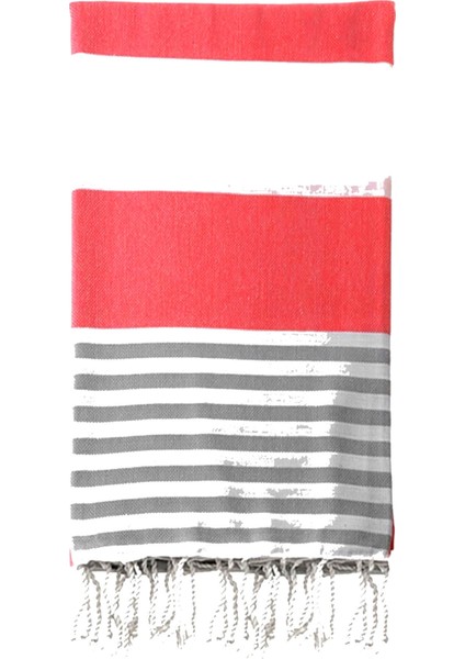 Çizgili Peştemal Plaj Havlusu %100 Pamuk Yıkanmış 100X180 cm Marenza fırsatları