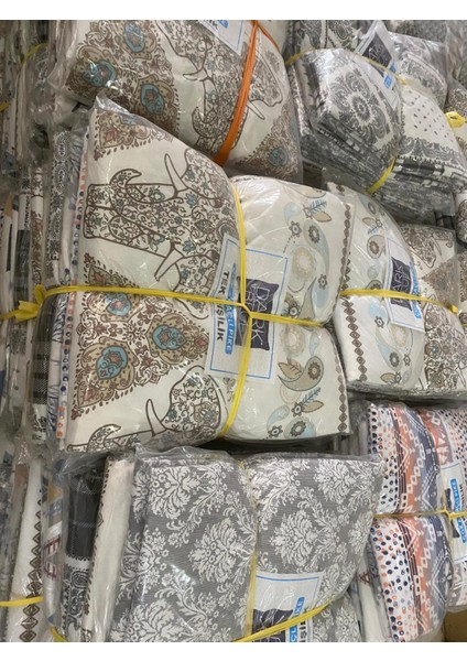 Pamuklu Çok Amaçlı Yatak Örtüsü , Kapitoneli Pike Tek Kişilik