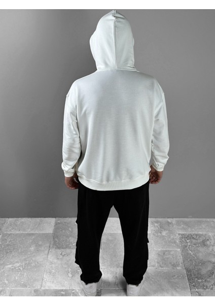 Üç Iplik Beyaz Thomas Hoodie modelleri