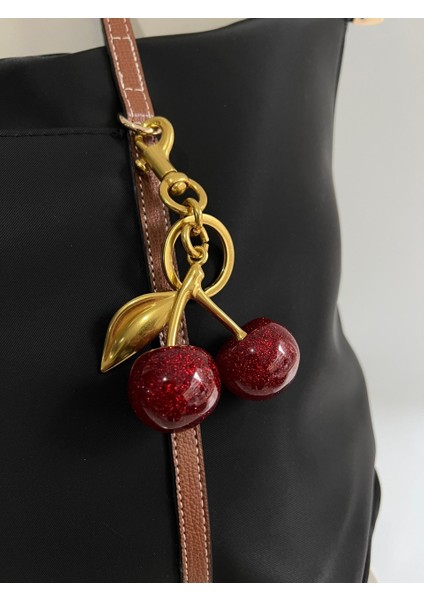 Kirazlı Çanta Charm Aksesuar, Anahtarlık fiyatları