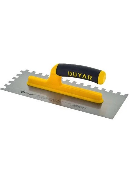 Seramik Malası Açık Plastik Saplı 8x8 Diş Yay DYR060 *(2'li Avantaj Paket)*