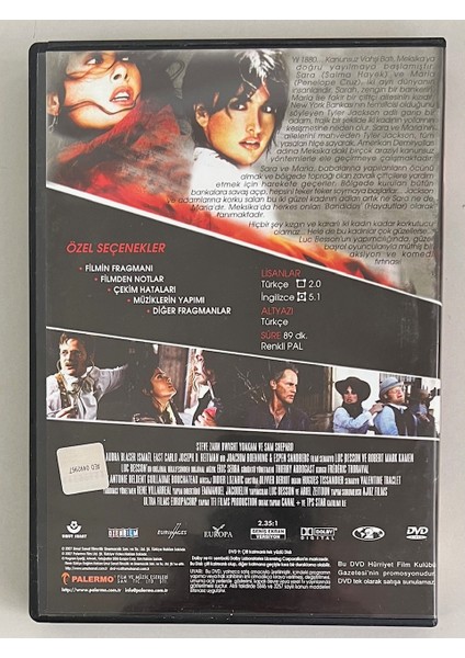Bandidas DVD (Orjnal Dönem Baskı 2.el Dvd)