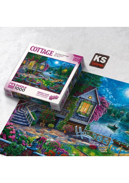 1000 Parça Gecenin Renkleri Puzzle fırsatları