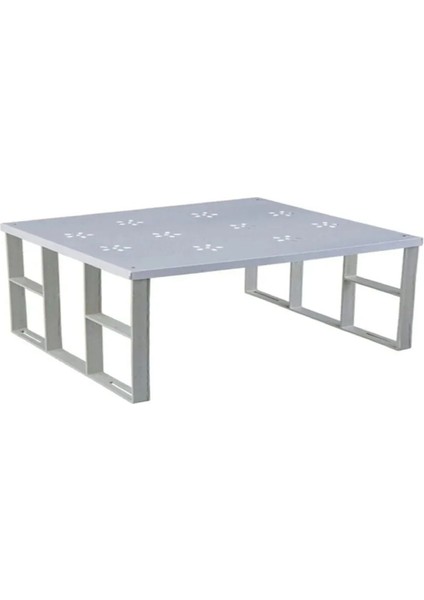 6'lı Dolap Içi Düzenleyici Raf, Bardak ve Organizer, Beyaz