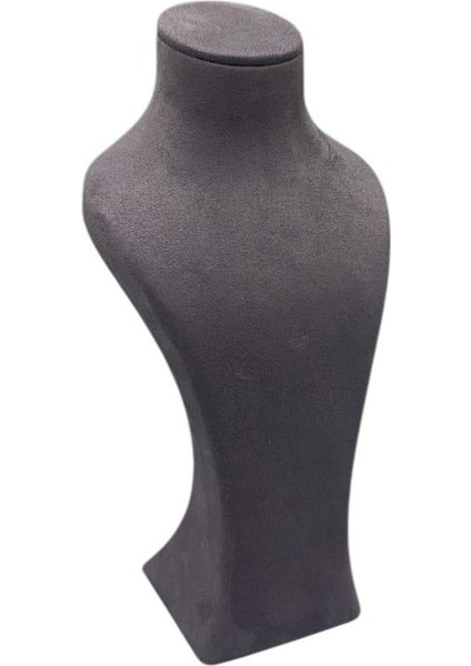 Füme Renkli 28CM Sardunya Kumaş Takı Sergileme Mankeni fiyatları