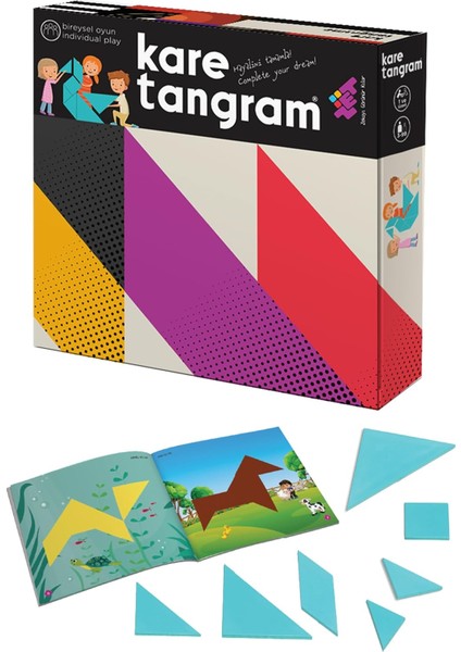 Kare Tangram Zeka Oyunu