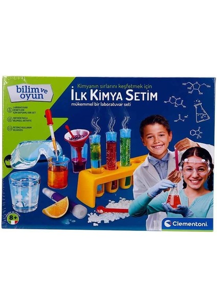 Ilk Kimya Deney Seti Renkli 6+