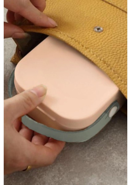 Turuncu Mini Makyaj ve Takı Düzenleyici Kutu, Seyahat Için Pratik ve Şık Varsa modelleri