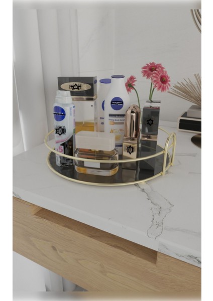 Çok Amaçlı Tek Katlı Organizer, Banyo ve Takı Düzenleyici, Sarı Renkli fiyatları