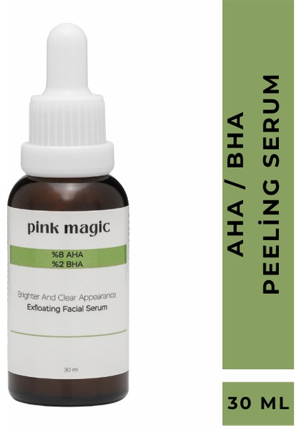 %8 Aha & %2 Bha Peeling Serum - Yenileyici & Canlandırıcı