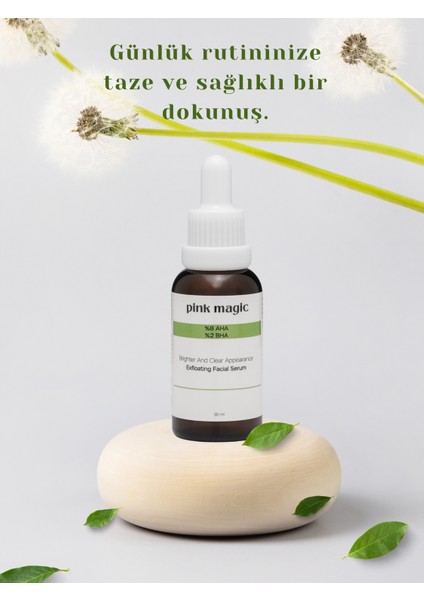%8 Aha & %2 Bha Peeling Serum - Yenileyici & Canlandırıcı
