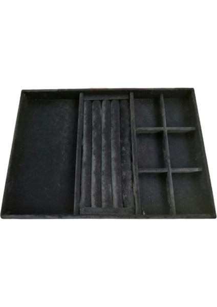 Şık Yerli Süet Siyah Takı Kutusu, Yüzük, Küpe, Bileklik ve Kolye Saklama Alanı fiyatları