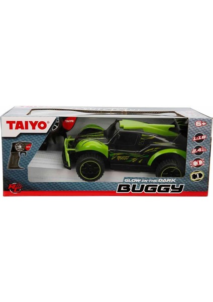 1:18 Buggy Karanlıkta Parlayan Uzaktan Kumandalı Araba 15199 Yeşil fiyatları