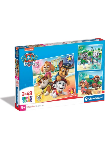 Clementonı 3X48 El. Super Kolor Psi Patrol [puzzle]